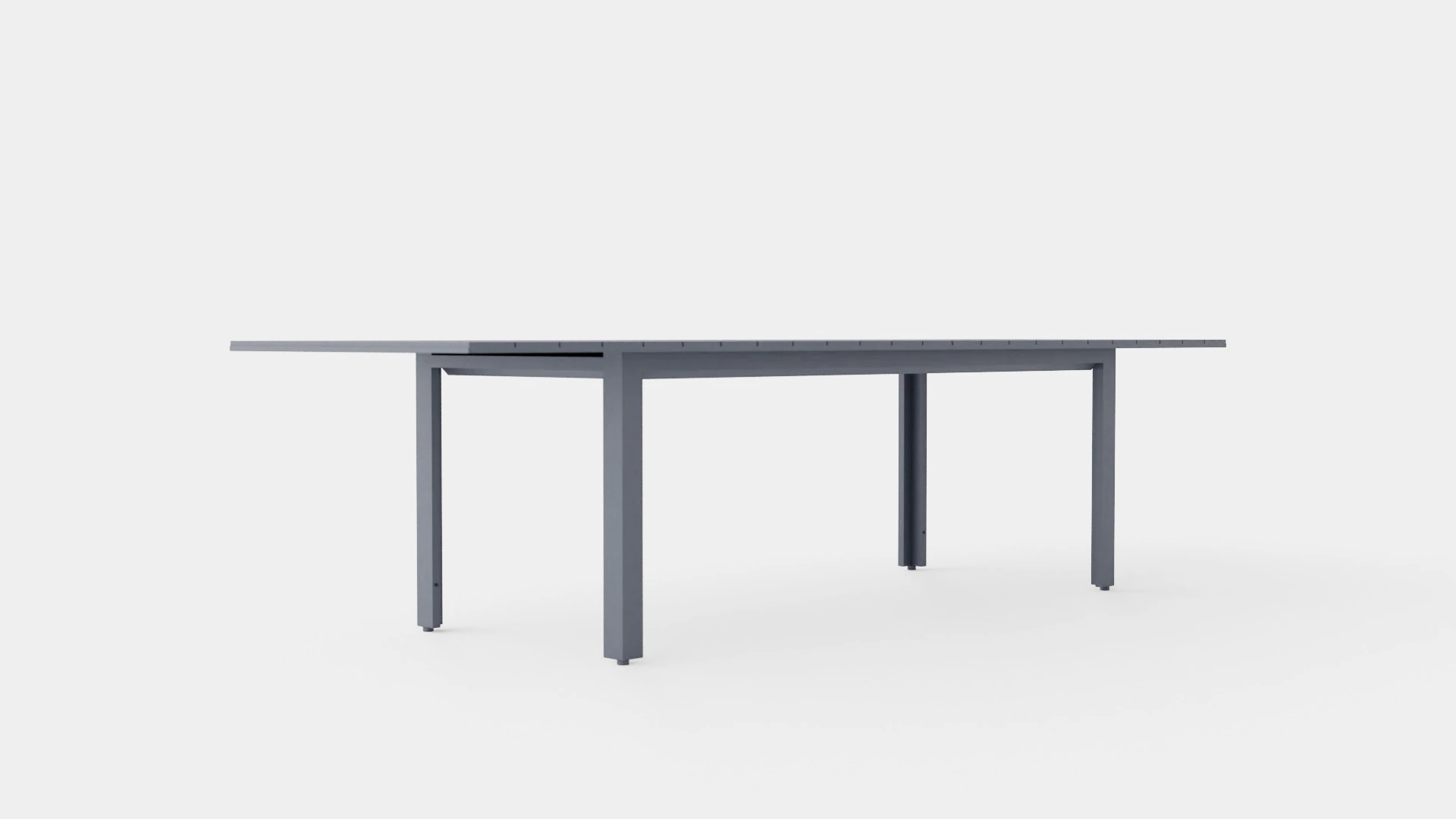 Lima extended rectangle table 3D Model .c4d .max .obj .3ds .fbx .stl .blend 