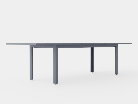 Lima extended rectangle table 3D Model
