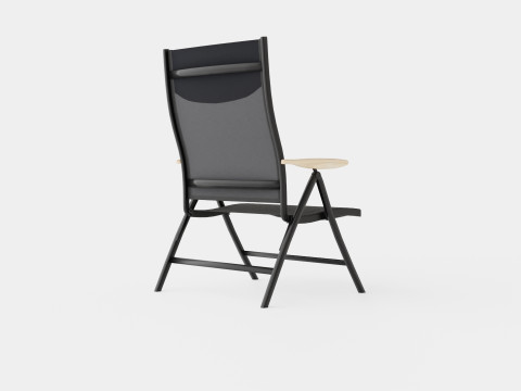 Lima position chair with foam on headrest Modello 3D