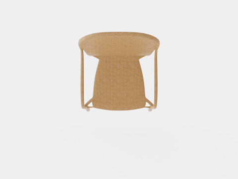 Lotus Cafe Chair Modelo 3D