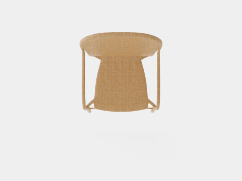 Lotus Cafe Chair 3D Model