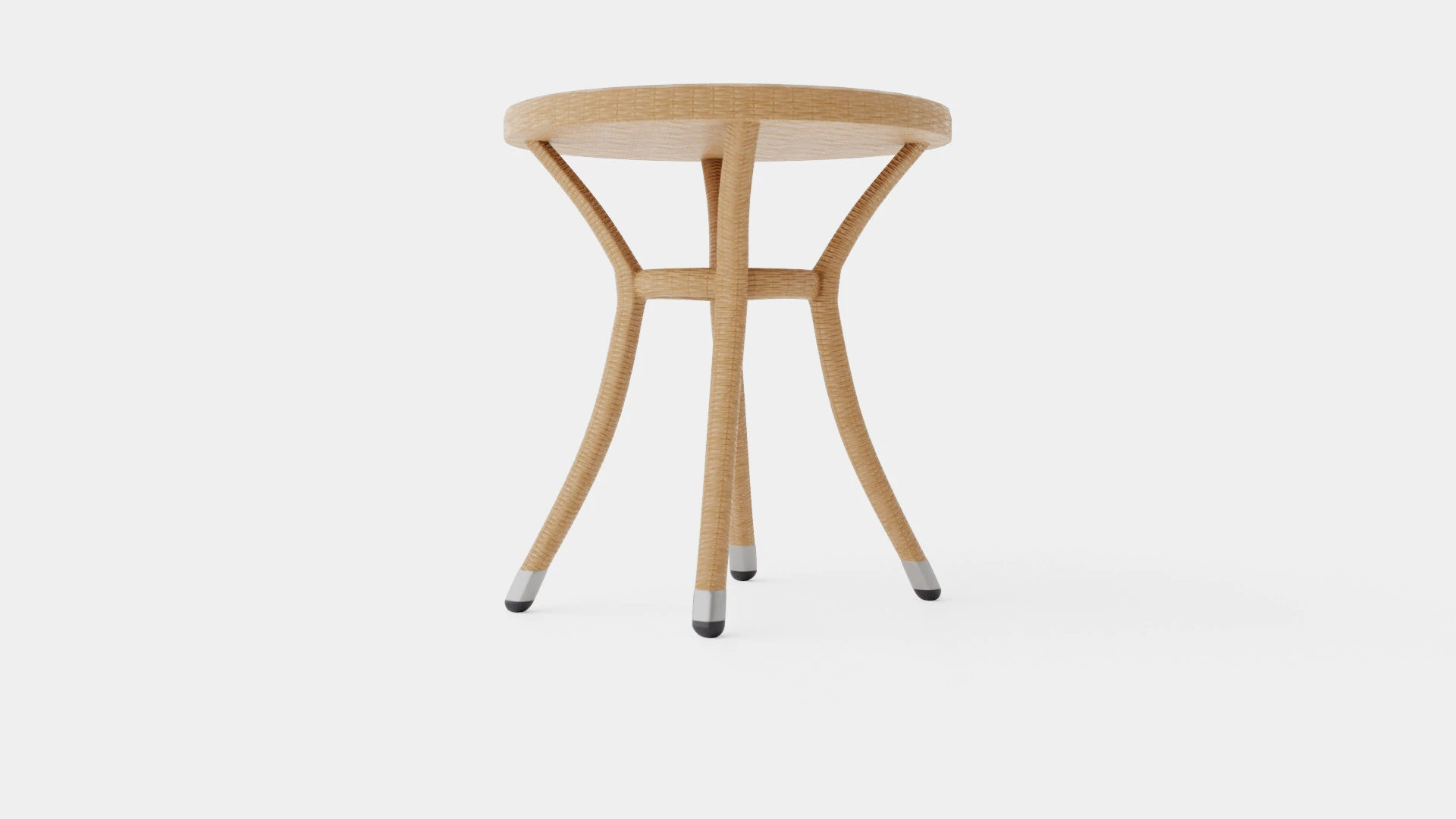 Lotus Cafe Table 3D Model .c4d .max .obj .3ds .fbx .stl .blend 