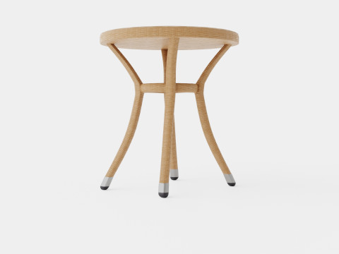 Lotus Cafe Table 3D 모델