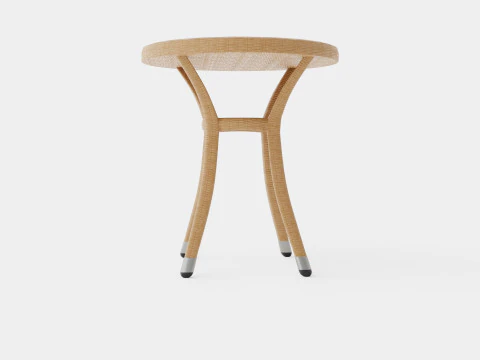 Lotus Cafe Table 3D Model