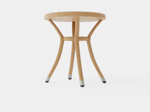 Lotus Cafe Table 3D Model