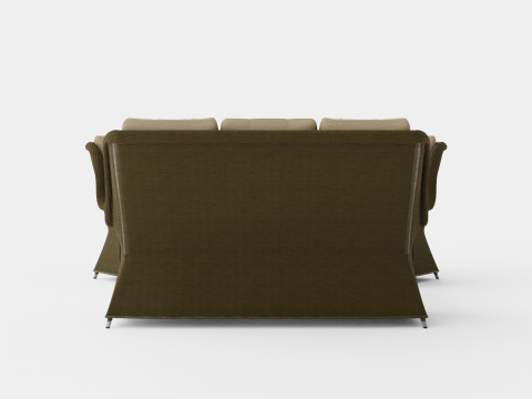 Lotus Lounge Sofa Set 3D 모델