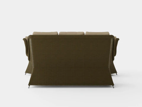 Lotus Lounge Sofa Set 3D Model