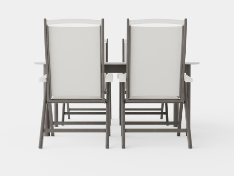 Lyon Dining Set 3D Model