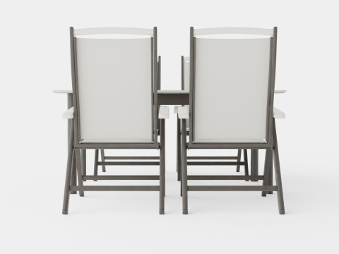 Lyon Dining Set 3D Model