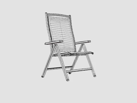 Lyon Position Chair 3D Model