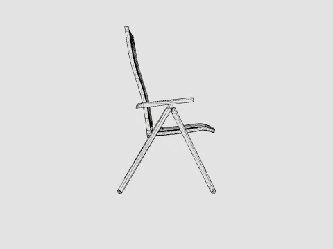 Lyon Position Chair 3D Model