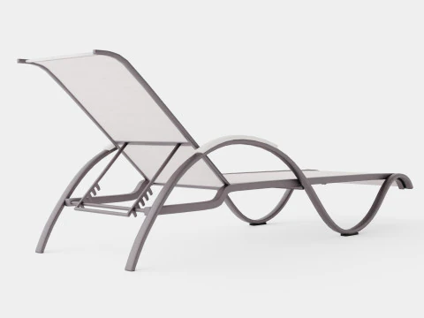 Lyon Sunbed 3D Model