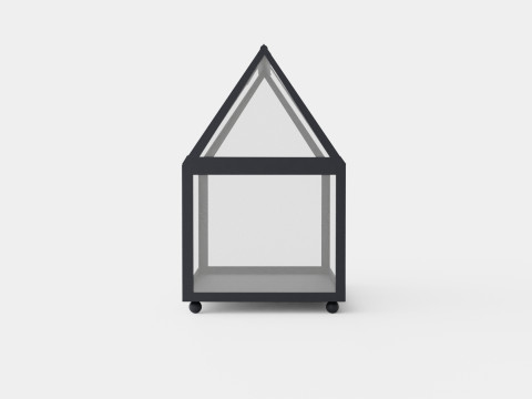 MINI METAL GREENHOUSE 3D Model