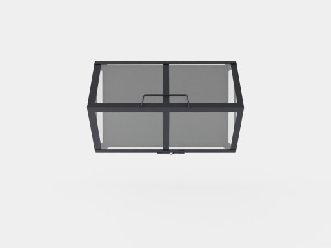 MINI METAL GREENHOUSE 3D Model