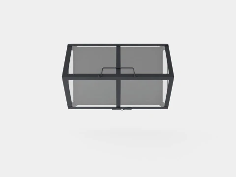 MINI METAL GREENHOUSE 3D Model