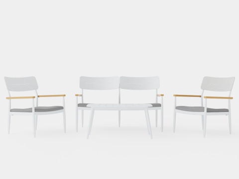Mairago Lounge Set 3D Model