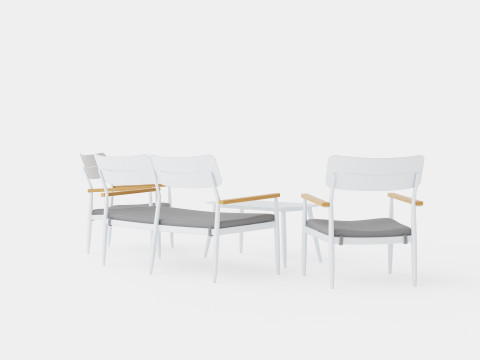 Mairago Lounge Set 3D Модель