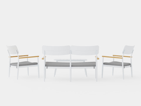 Mairago Lounge Set 3D Модель