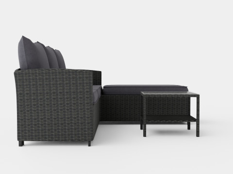 Malaga Lounge Set Model 3D