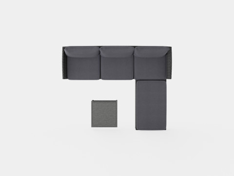 Malaga Lounge Set Model 3D