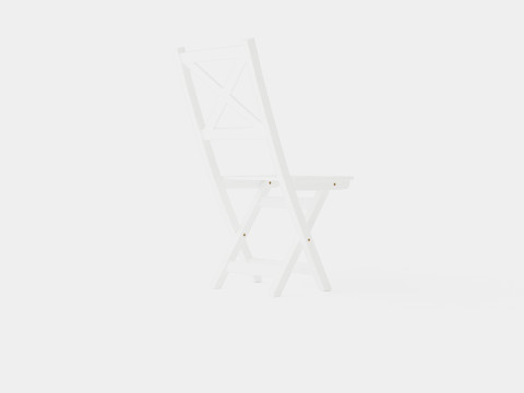 Malva Cafe Chair 3D मॉडल