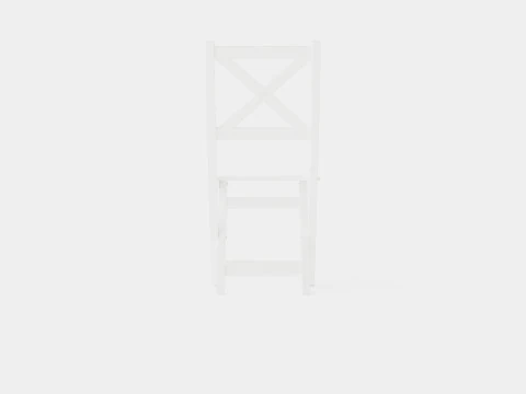 Malva Cafe Chair 3D Model