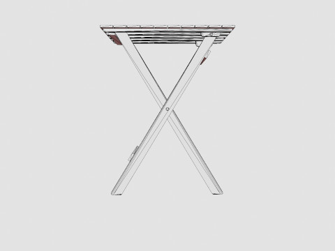 Malva Cafe Table Modello 3D