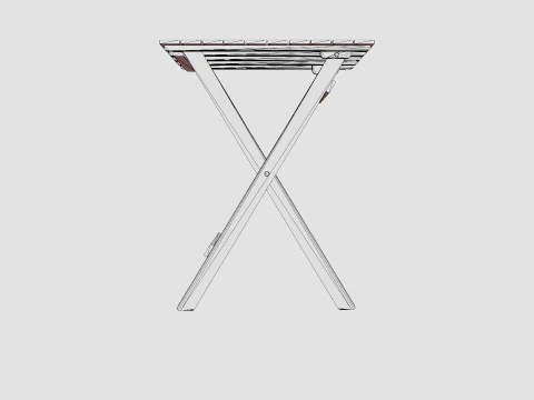 Malva Cafe Table 3D Model
