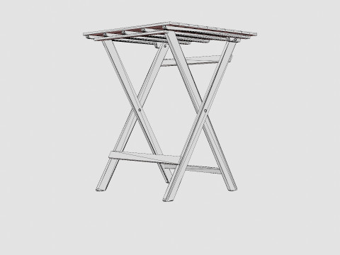 Malva Cafe Table Modello 3D