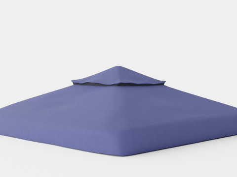 Malva Roof Navy 3D Model