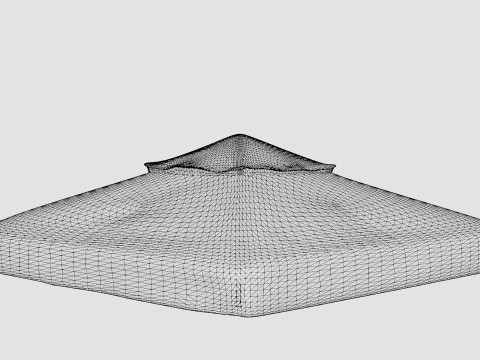 Malva Roof Navy 3D Модель