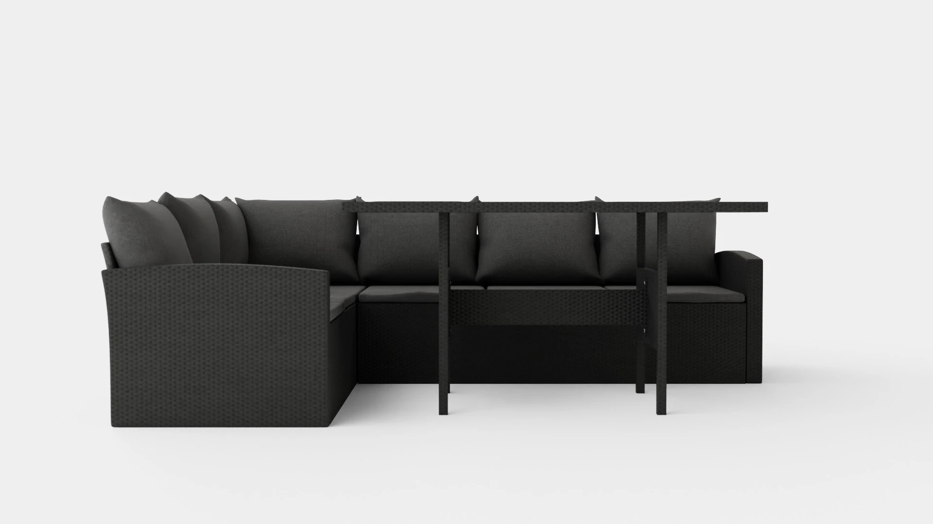 Marbella Corner Set 3D Model .c4d .max .obj .3ds .fbx .stl .blend 
