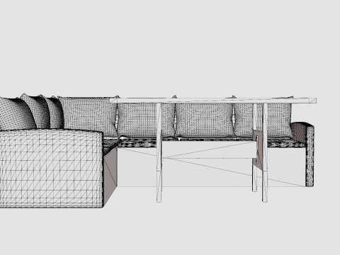 Marbella Corner Set Model 3D