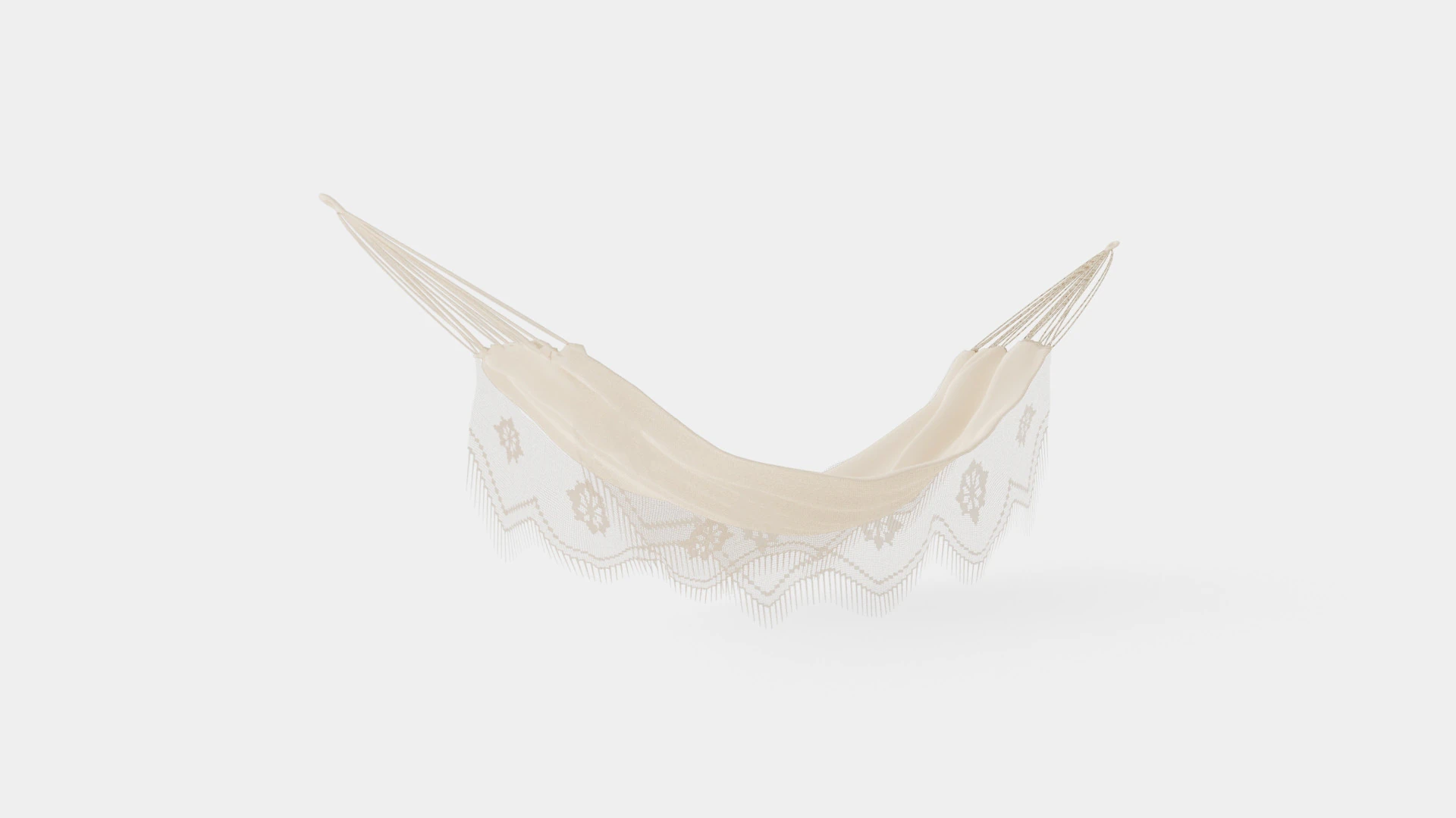 Marrakech Hammock 3D Model .c4d .max .obj .3ds .fbx .stl .blend 