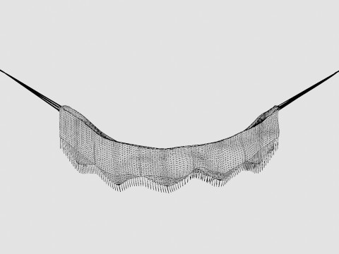 Marrakech Hammock 3D Model