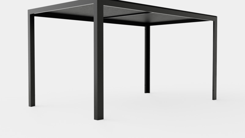 Matera Dining Table 3D 模型 .c4d .max .obj .3ds .fbx .stl .blend 