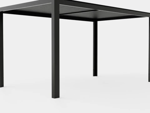 Table &agrave; manger Matera Modèle 3D