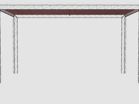 Matera Dining Table 3D Model
