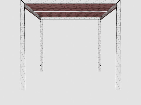Matera Dining Table 3D 模型
