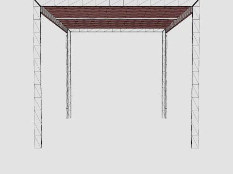 Matera Dining Table 3D Model
