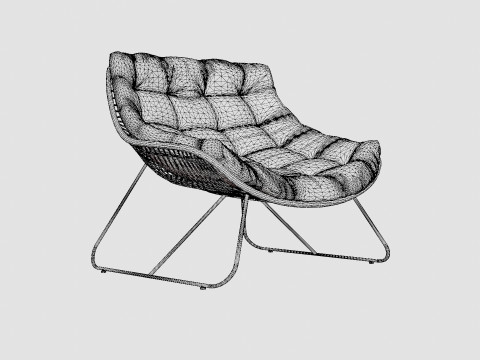 Melbourne Relax Chair Model 3D