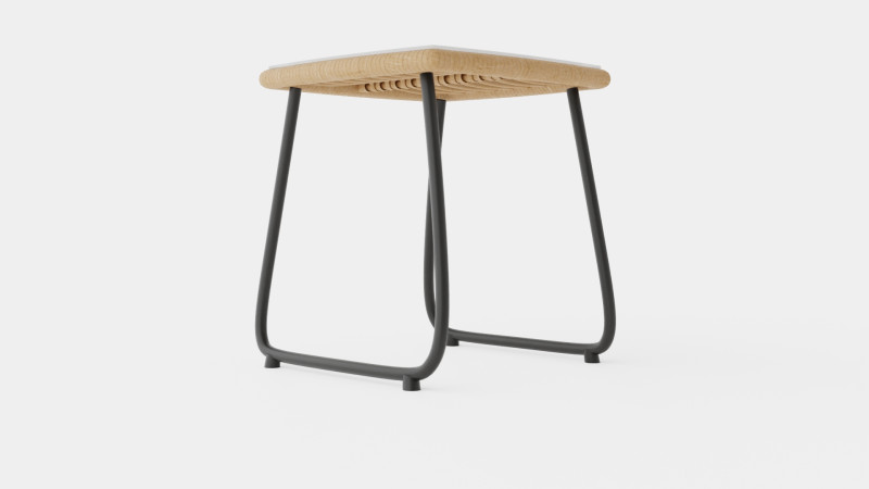 Melbourne Relax Side Table 3D Модель .c4d .max .obj .3ds .fbx .stl .blend 