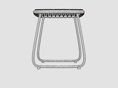 Melbourne Relax Side Table 3D Модель