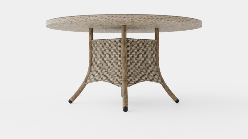 Milena Dining Table Modello 3D .c4d .max .obj .3ds .fbx .stl .blend 
