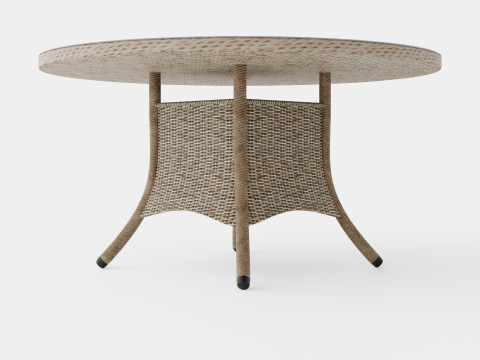 Milena Dining Table 3D Model