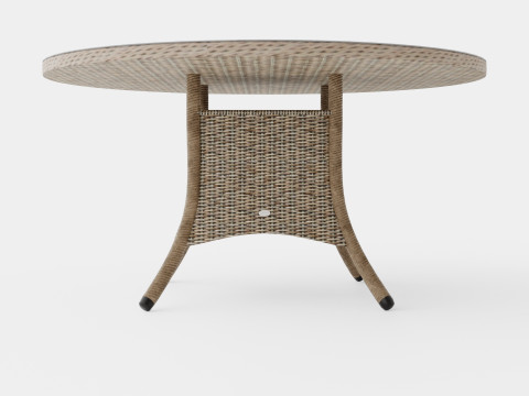 Milena Dining Table Modello 3D