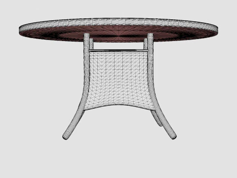 Milena Dining Table 3D Model
