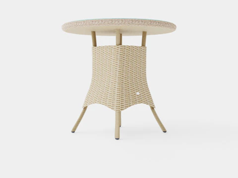 Table de salle &agrave; manger Milena Modèle 3D