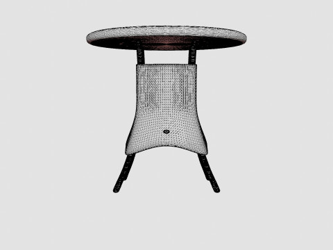 Milena Dining Table Model 3D
