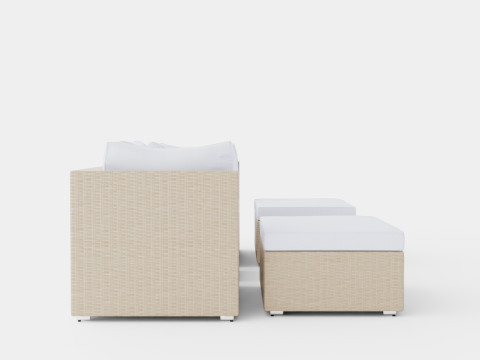 Mison Lounge Set 3D Model